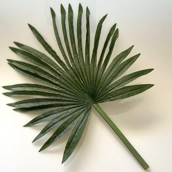 LARGE FAN PALM LEAF ARTIFICAL DIY CRAFTS - Picture 1 of 8